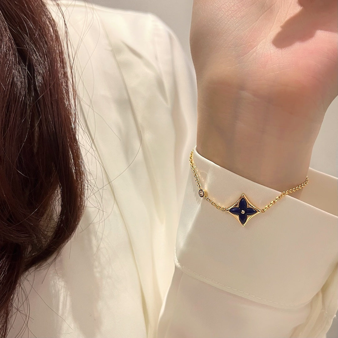 ¡®Sprite Jewelry¡¯COLOR STAR PINK GOLD DIAMOND BRACELET