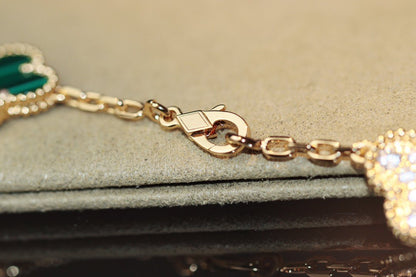 ¡®Sprite Jewelry¡¯CLOVER 20 MOTIFS ONYX ROSE GOLD