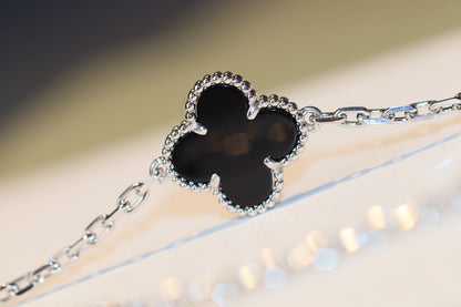 ¡®Sprite Jewelry¡¯CLOVER 20 MOTIFS ONYX DIAMOND SILVER
