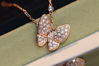 ¡®Sprite Jewelry¡¯BUTTERFLY DIAMOND NECKLACE