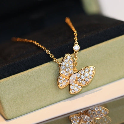 ¡®Sprite Jewelry¡¯BUTTERFLY DIAMOND NECKLACE