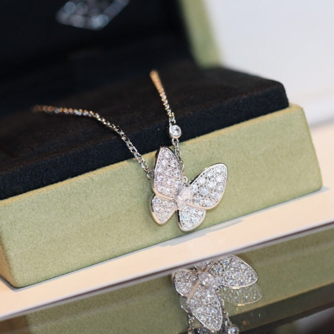 ¡®Sprite Jewelry¡¯BUTTERFLY DIAMOND NECKLACE