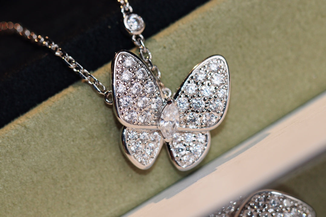 ¡®Sprite Jewelry¡¯BUTTERFLY DIAMOND NECKLACE