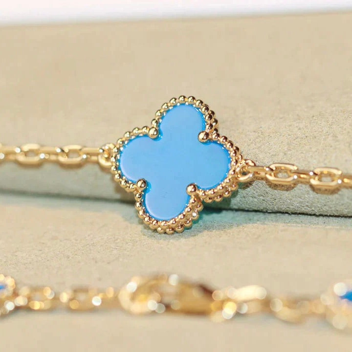 ¡®Sprite Jewelry¡¯CLOVER 20 MOTIFS TURQUOISE GOLD