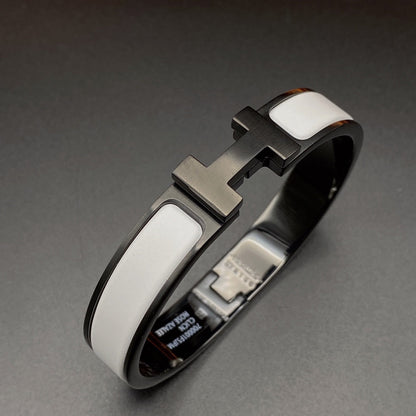 ¡®Sprite Jewelry¡¯H BRACELET 12MM BLACK WHITE CERAMIC