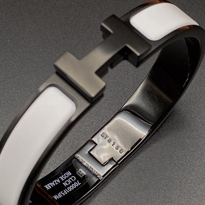 ¡®Sprite Jewelry¡¯H BRACELET 12MM BLACK WHITE CERAMIC