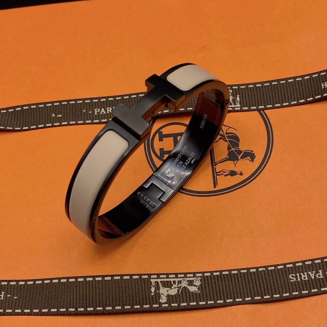 ¡®Sprite Jewelry¡¯H BRACELET 12MM BLACK BEIGE CERAMIC