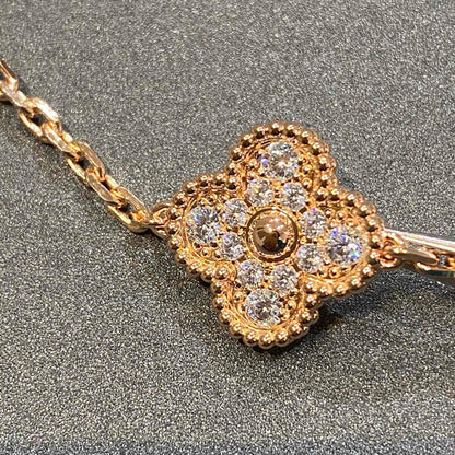 [Sprite Jewelry] New  CLOVER 5 MOTIF FULL DIAMOND BRACELET COLLECTION