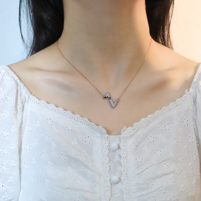 ¡®Sprite Jewelry¡¯VOLT SILVER DIAMOND PEDANT NECKLACE