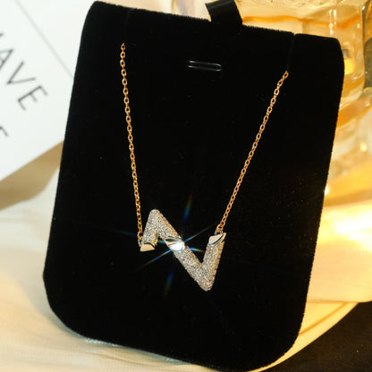 ¡®Sprite Jewelry¡¯VOLT SILVER DIAMOND PEDANT NECKLACE