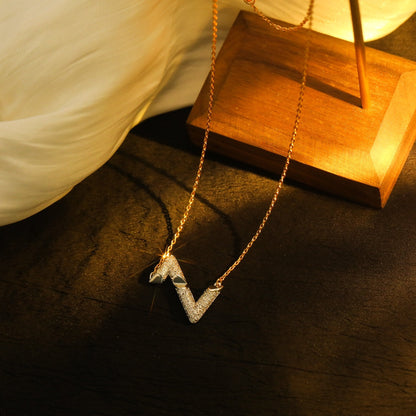 ¡®Sprite Jewelry¡¯VOLT SILVER DIAMOND PEDANT NECKLACE