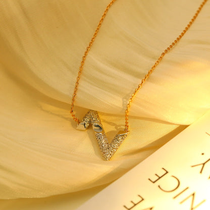 ¡®Sprite Jewelry¡¯VOLT SILVER DIAMOND PEDANT NECKLACE
