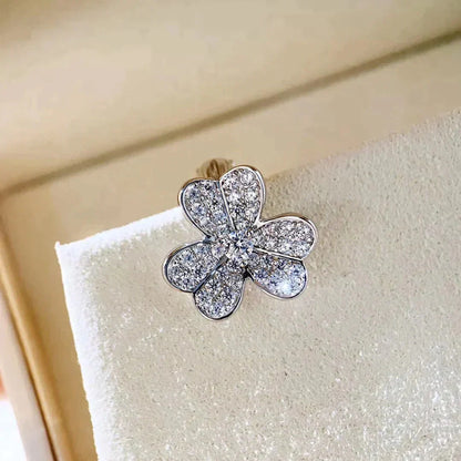 ¡®Sprite Jewelry¡¯CLOVER COMOS DIAMOND EARRINGS SILVER