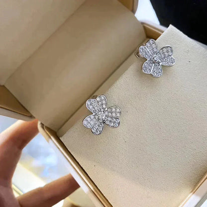 ¡®Sprite Jewelry¡¯CLOVER COMOS DIAMOND EARRINGS SILVER