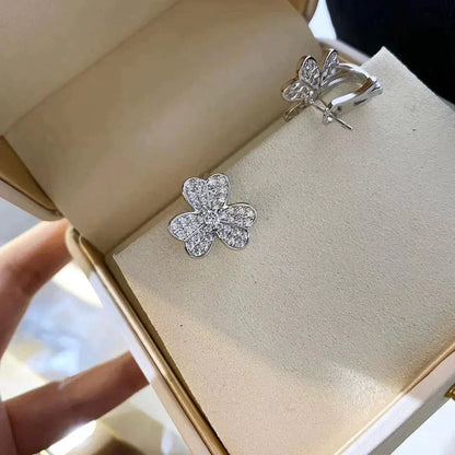 ¡®Sprite Jewelry¡¯CLOVER COMOS DIAMOND EARRINGS SILVER