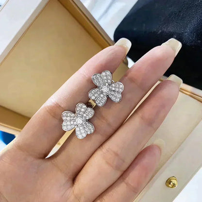 ¡®Sprite Jewelry¡¯CLOVER COMOS DIAMOND EARRINGS SILVER