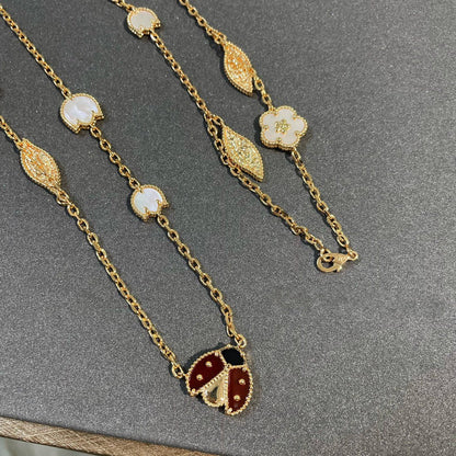 ¡®Sprite Jewelry¡¯LUCKY SPRING 15 MOTIFS GOLD NECKLACE