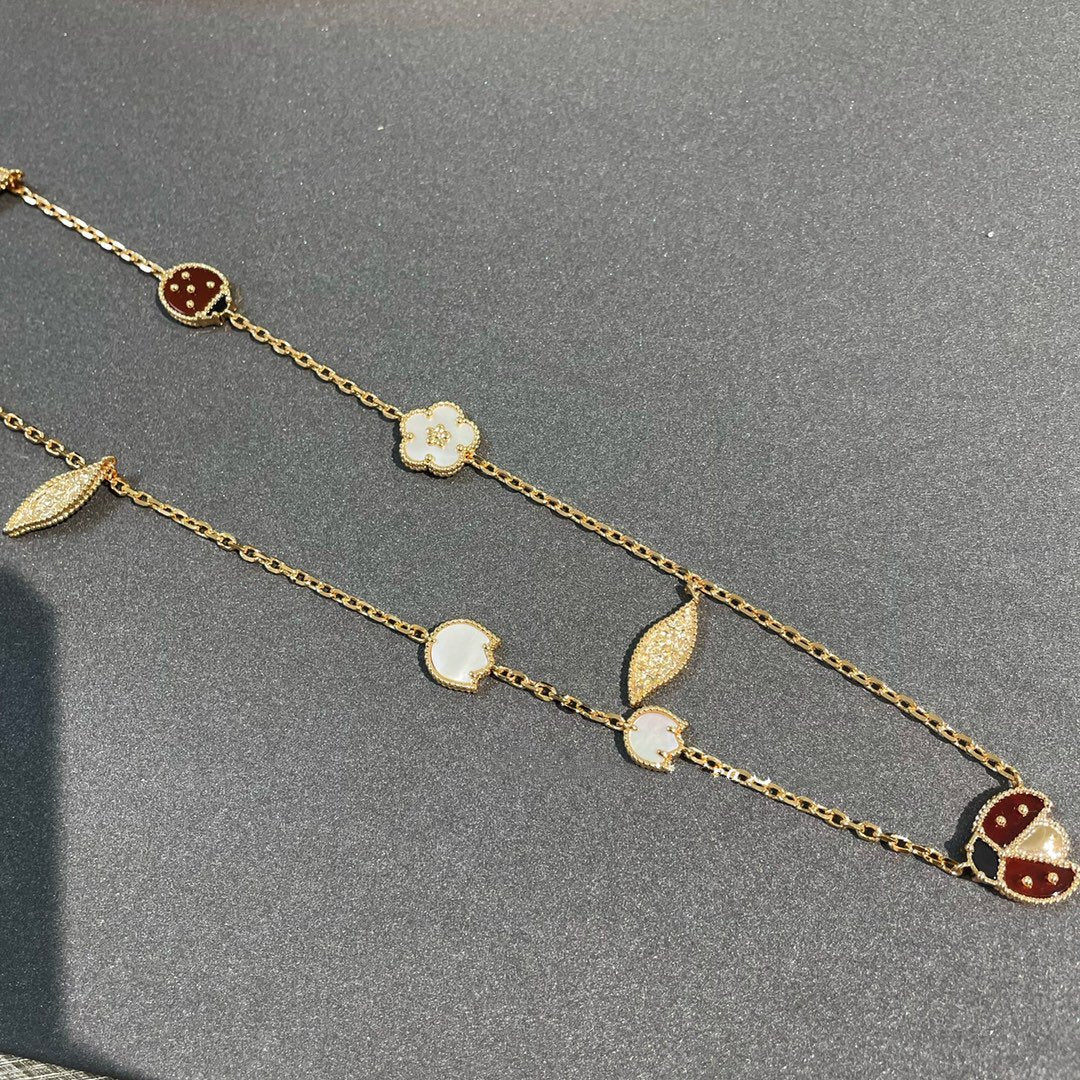 ¡®Sprite Jewelry¡¯LUCKY SPRING 15 MOTIFS GOLD NECKLACE