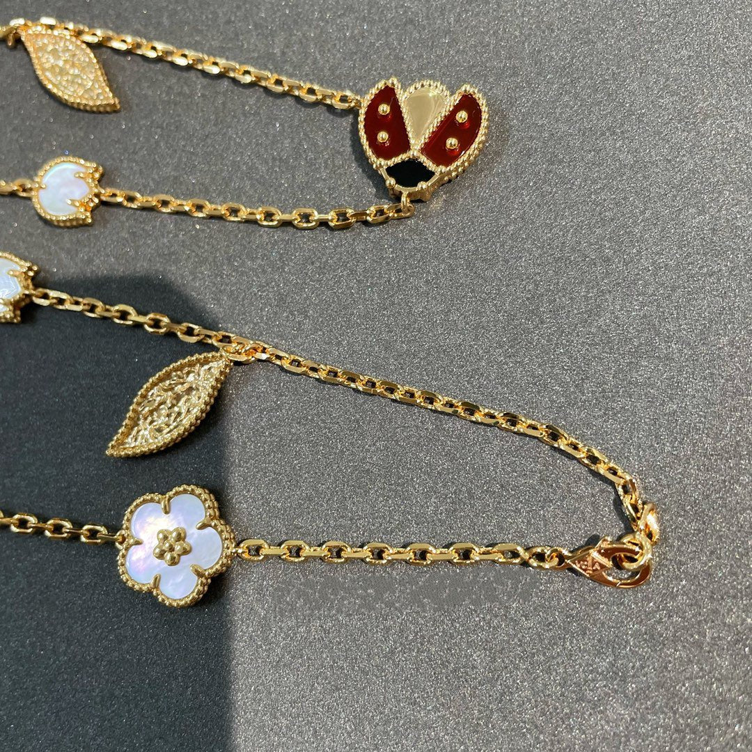 ¡®Sprite Jewelry¡¯LUCKY SPRING 15 MOTIFS GOLD NECKLACE