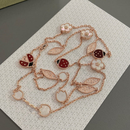 ¡®Sprite Jewelry¡¯LUCKY SPRING 15 MOTIFS ROSE GOLD NECKLACE