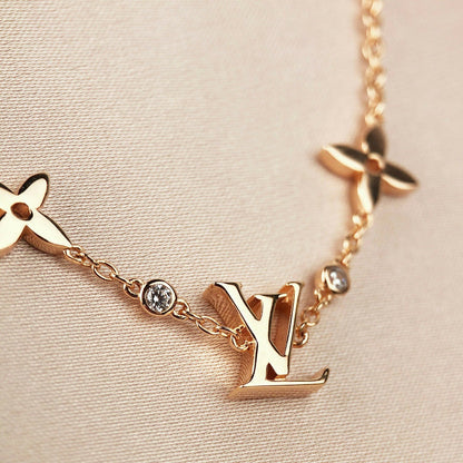 ¡®Sprite Jewelry¡¯STAR AND SUN 7 MOTIFS GOLD BRACELET