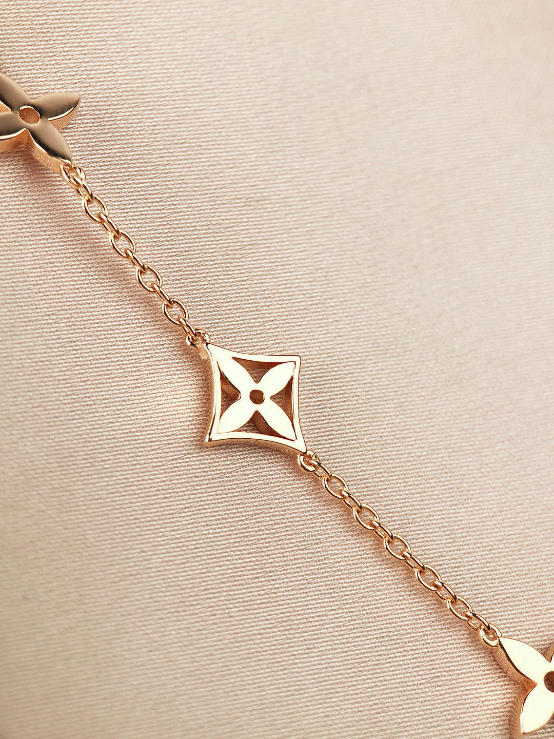 ¡®Sprite Jewelry¡¯STAR AND SUN 7 MOTIFS GOLD BRACELET