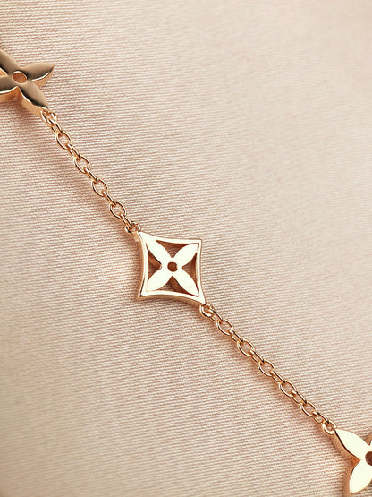 ¡®Sprite Jewelry¡¯STAR AND SUN 7 MOTIFS GOLD BRACELET