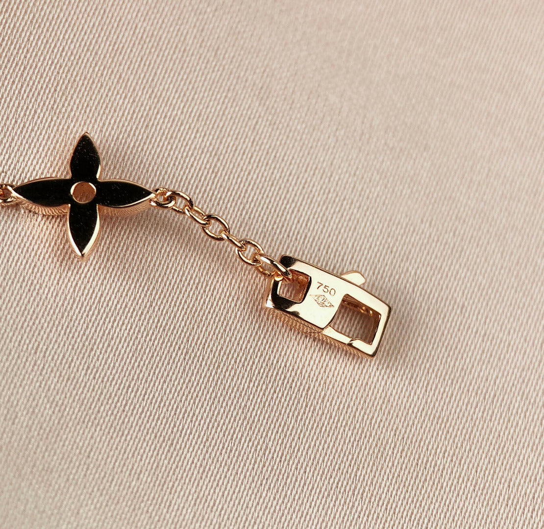 ¡®Sprite Jewelry¡¯STAR AND SUN 7 MOTIFS GOLD BRACELET