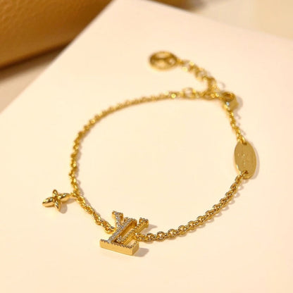 ¡®Sprite Jewelry¡¯LOGO STAR MOTIF GOLD BRACELET
