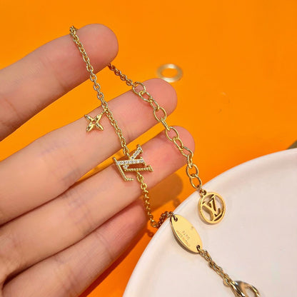 ¡®Sprite Jewelry¡¯LOGO STAR MOTIF GOLD BRACELET