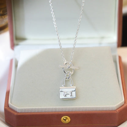 ¡®Sprite Jewelry¡¯POP H PEDANT SILVER NECKLACE