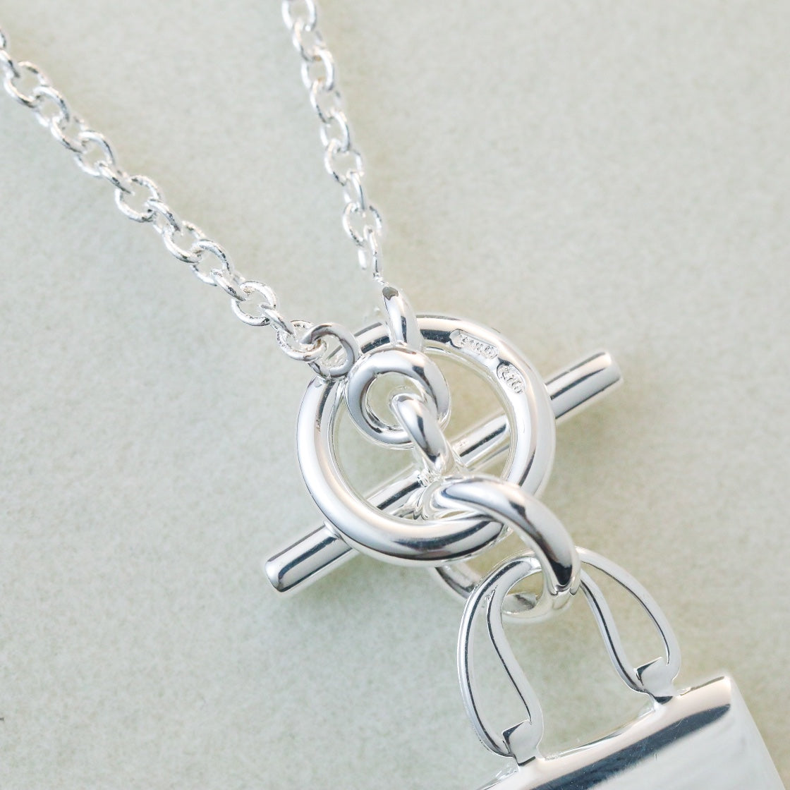 ¡®Sprite Jewelry¡¯POP H PEDANT SILVER NECKLACE