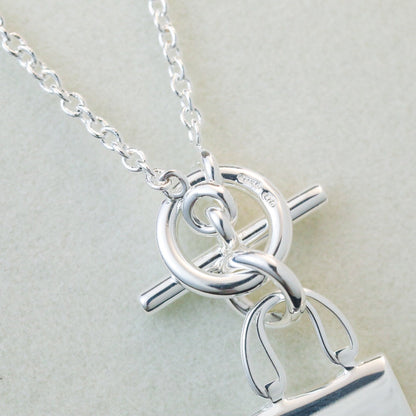 ¡®Sprite Jewelry¡¯POP H PEDANT SILVER NECKLACE