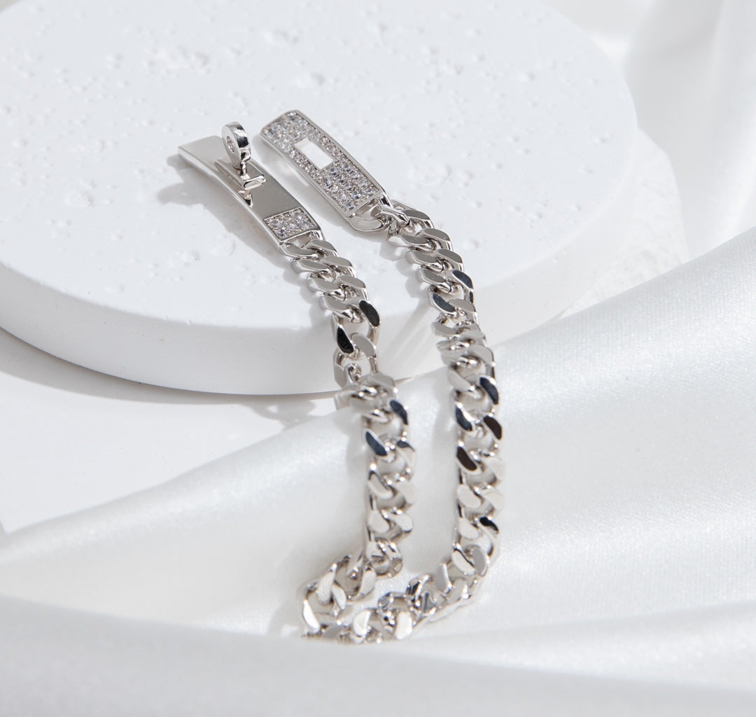 ¡®Sprite Jewelry¡¯KELLY CHAIN SILVER DIAMOND BRACELET