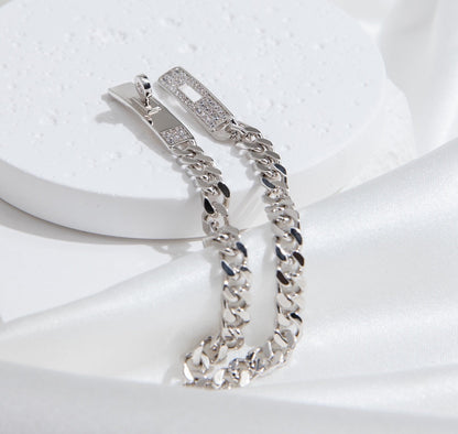 ¡®Sprite Jewelry¡¯KELLY CHAIN SILVER DIAMOND BRACELET