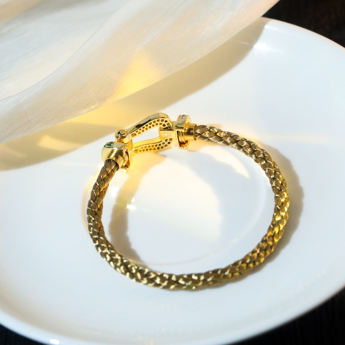 ¡®Sprite Jewelry¡¯FORCE 10 GOLD GREEN DIAMOND PAVED