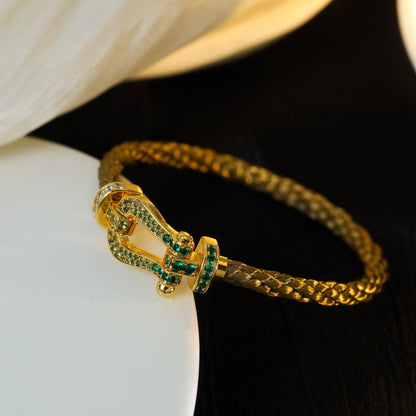 ¡®Sprite Jewelry¡¯FORCE 10 GOLD GREEN DIAMOND PAVED