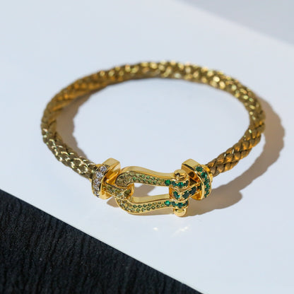 ¡®Sprite Jewelry¡¯FORCE 10 GOLD GREEN DIAMOND PAVED
