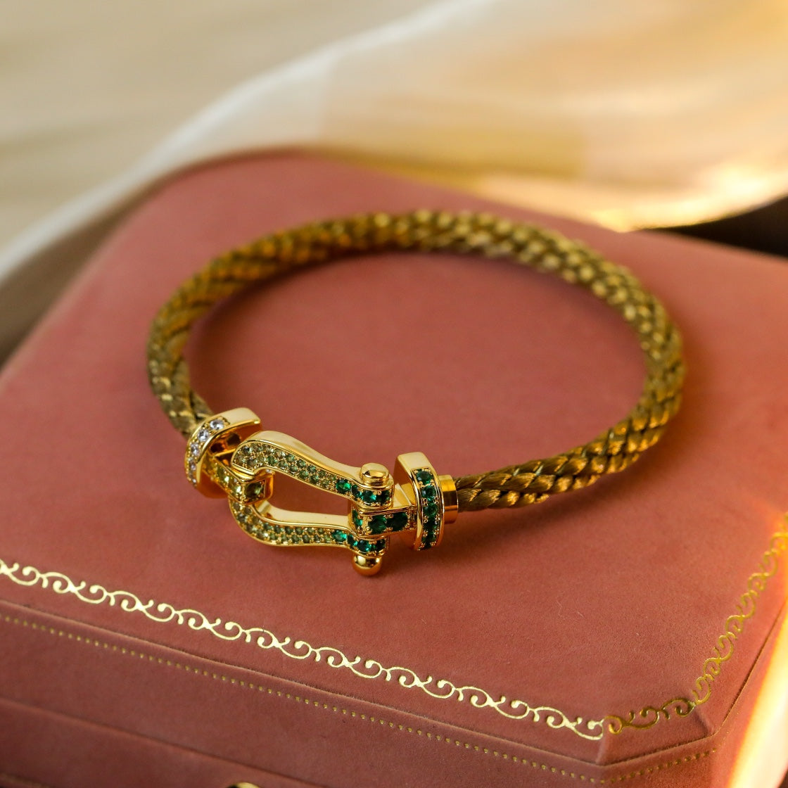¡®Sprite Jewelry¡¯FORCE 10 GOLD GREEN DIAMOND PAVED