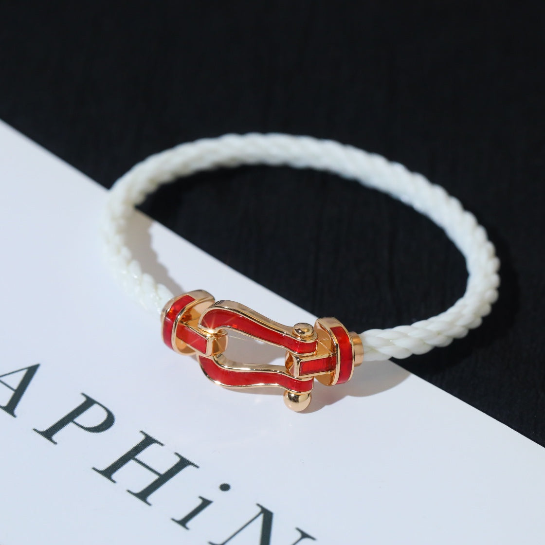 ¡®Sprite Jewelry¡¯FORCE 10 WHITE TEXTILE DIAMOND PAVED