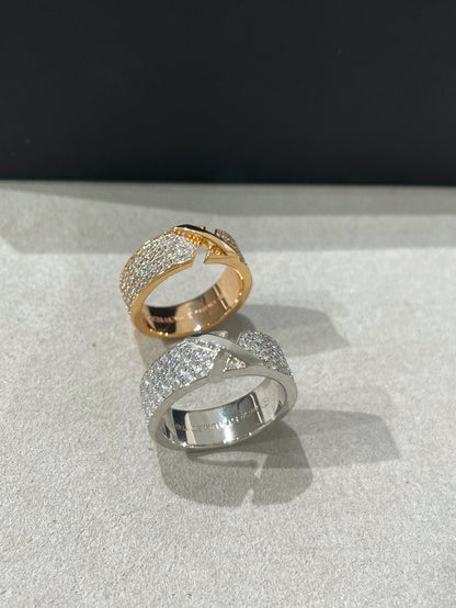 ¡®Sprite Jewelry¡¯LIENS EVIDENCE  DIAMOND PAVED RING