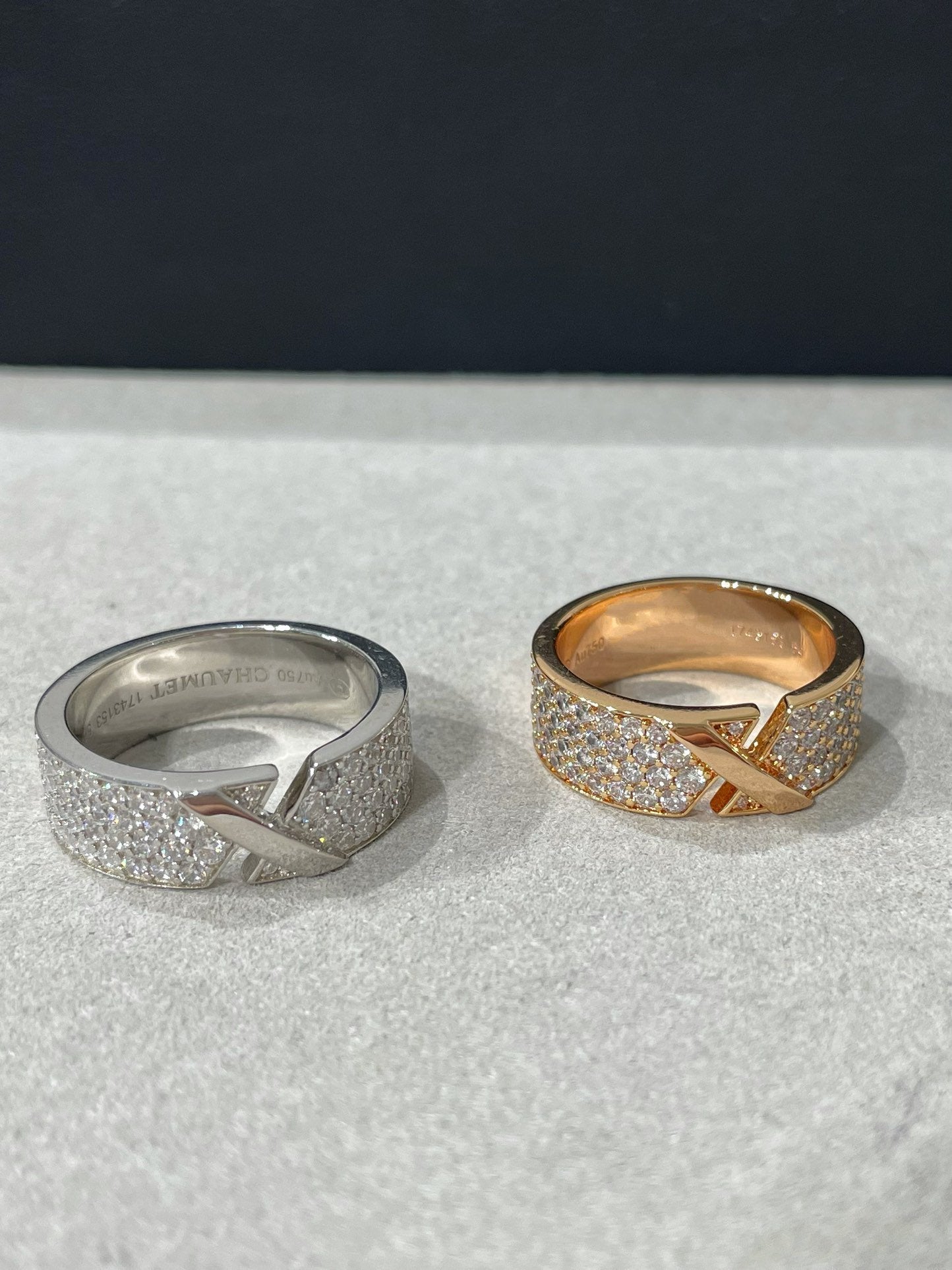 ¡®Sprite Jewelry¡¯LIENS EVIDENCE  DIAMOND PAVED RING
