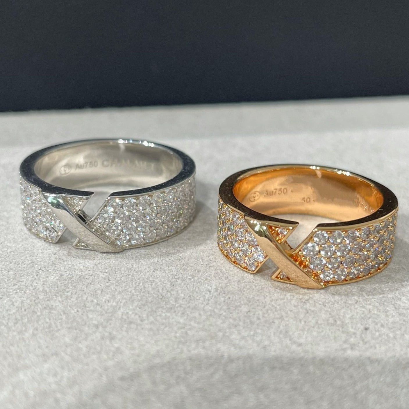 ¡®Sprite Jewelry¡¯LIENS EVIDENCE  DIAMOND PAVED RING