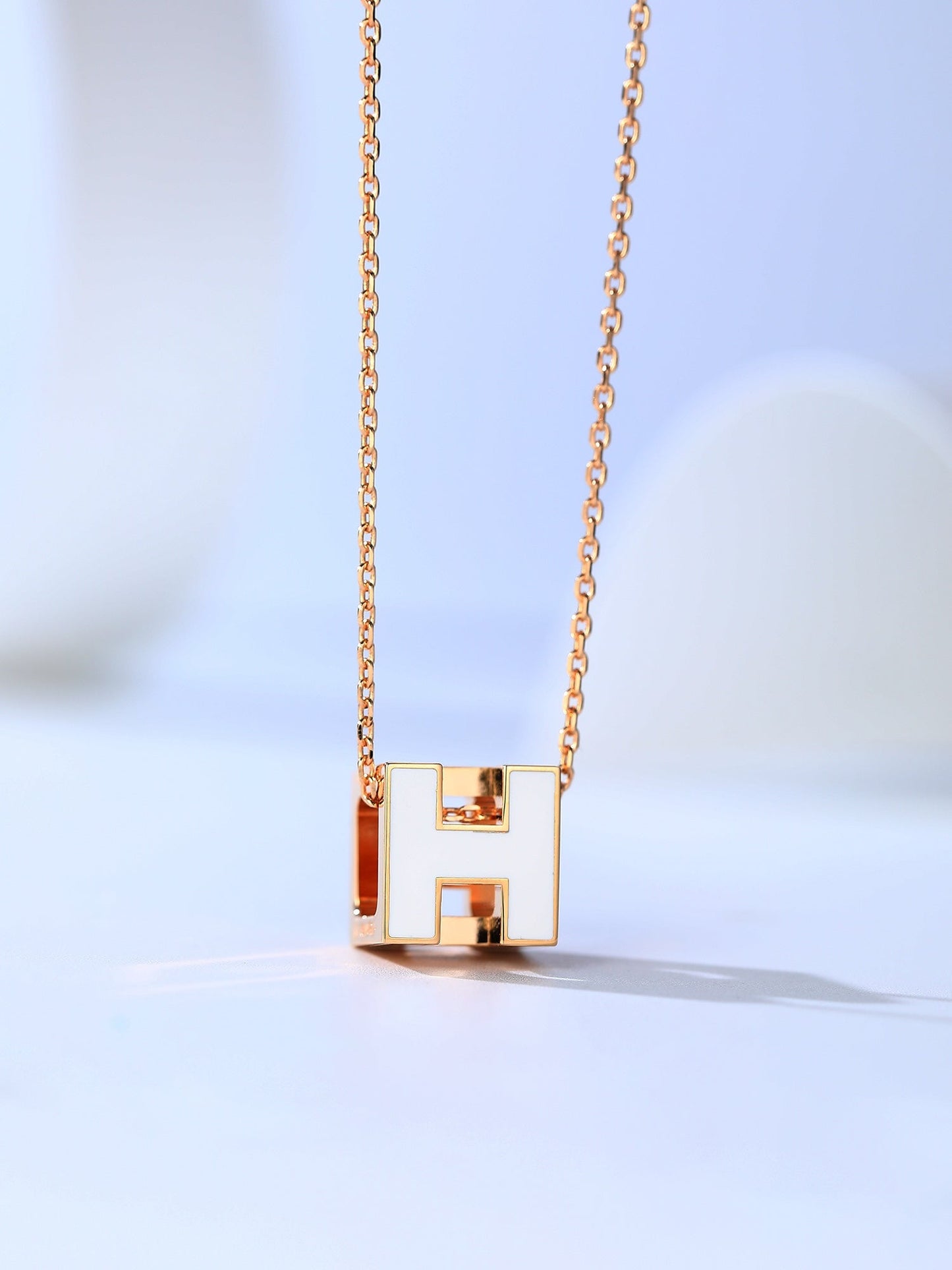 ¡®Sprite Jewelry¡¯H CAGE PINK GOLD NECKLACE