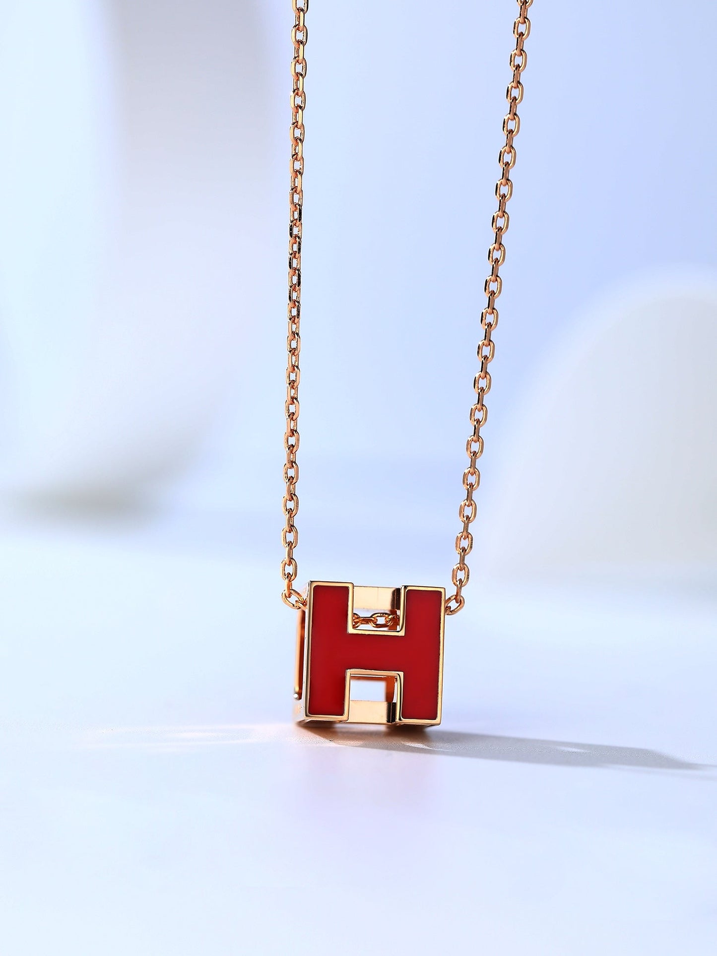 ¡®Sprite Jewelry¡¯H CAGE PINK GOLD NECKLACE