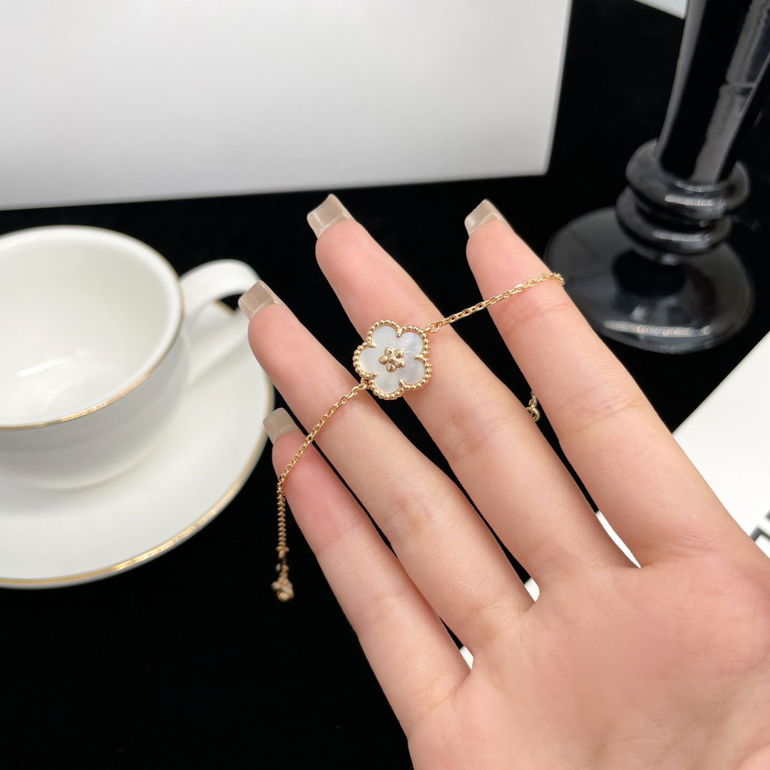 ¡®Sprite Jewelry¡¯LUCKY SPRING ROSE GOLD MOP BRACELET