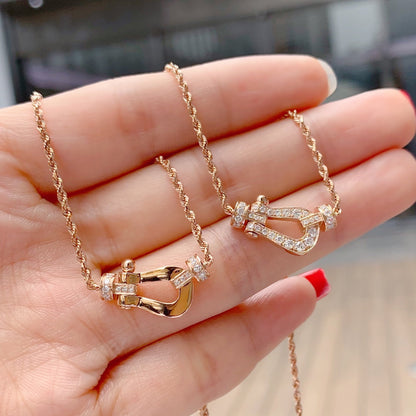 ¡®Sprite Jewelry¡¯FORCE 10 PINK GOLD DIAMOND NECKLACE