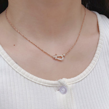 ¡®Sprite Jewelry¡¯FORCE 10 PINK GOLD DIAMOND NECKLACE