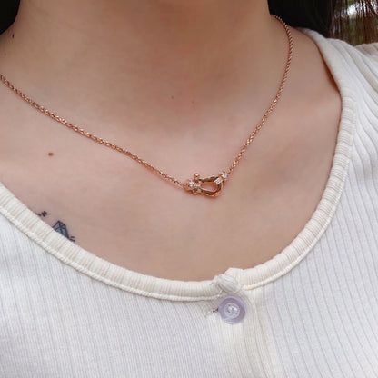 ¡®Sprite Jewelry¡¯FORCE 10 PINK GOLD DIAMOND NECKLACE
