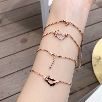 ¡®Sprite Jewelry¡¯FORCE 10 PINK GOLD DIAMOND NECKLACE